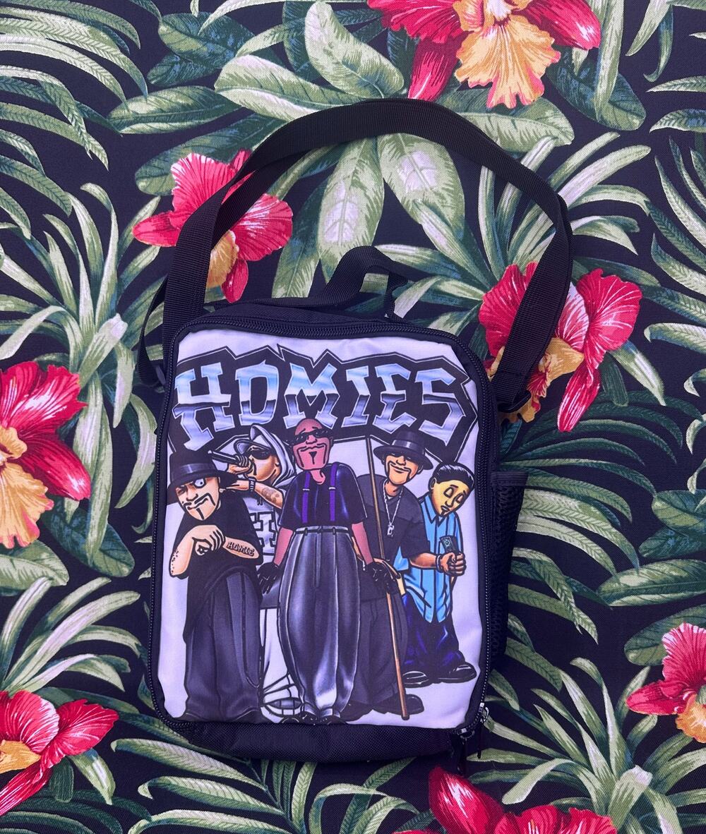 Vintage Homies Cholos Lunch Bag Shoulder Strap